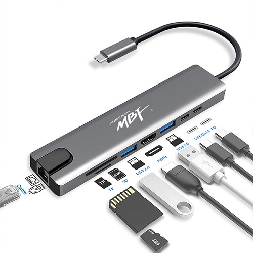 엠비에프 MBF-UC8IN1S (8포트/USB 3.0 Type C)_이미지