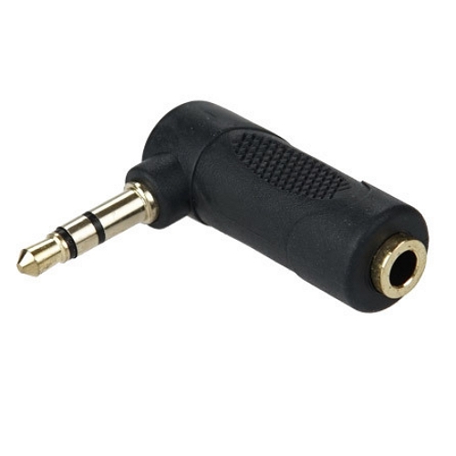 라이트컴 Coms NA828D 3극 3.5mm 스테레오 AUX 꺾임 연장 젠더 상품이미지