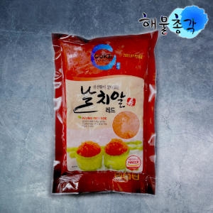 해물총각 신선함이 살아있는 프리미엄 날치알 레드/골드 500g (1개)