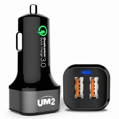 아임커머스 UM2 2포트 퀄컴3.0 차량용 충전기 QC302_이미지