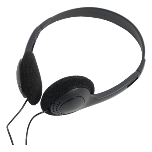 WIZ-800, WIZ-900, WIZ-2400 전용 수신기용 슬림헤드폰 MX-105