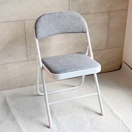 패브릭 쿠션 접이식 의자