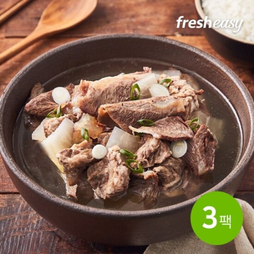 프레시지 해운대 암소갈비집 뼈없는 갈비탕 800g (3개)_이미지