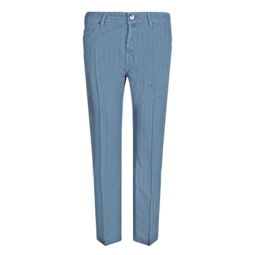 야콥코헨 Five pocket 짚 and button closure 슬림 핏 UQE15S4002X98_이미지