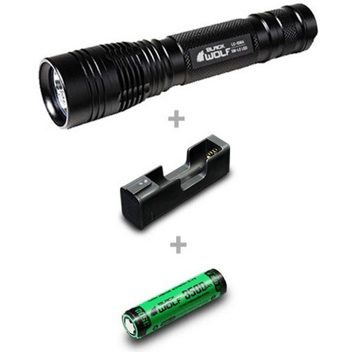 스나이퍼코리아 블랙울프 미니 노줌 A세트 3500mAh_이미지