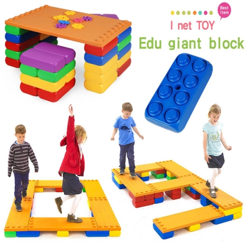 에듀쉐이프 에듀 자이언트 블럭 체육활동  29Pcs -유아 베베 블럭  다용도로 활용이 가능한 에듀 자이언트 블럭_이미지