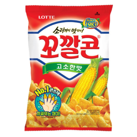 롯데웰푸드 꼬깔콘 고소한맛 134g (12개)