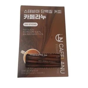 제이에스푸드 카페라누 스테비아 단백질커피 100개입 (1개)_이미지