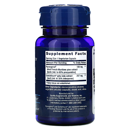 라이프익스텐션 아테리얼 프로텍트 피크노제놀 30베지캡슐 (해외) (1개)_이미지