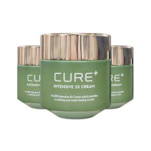 김정문알로에 큐어플러스 인텐시브 2x 크림 50g (3개)
