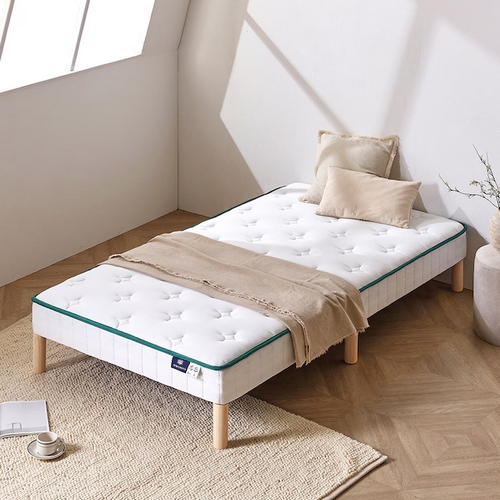 상일리베가구 잠와 1인용 일체형 매트리스 침대 S