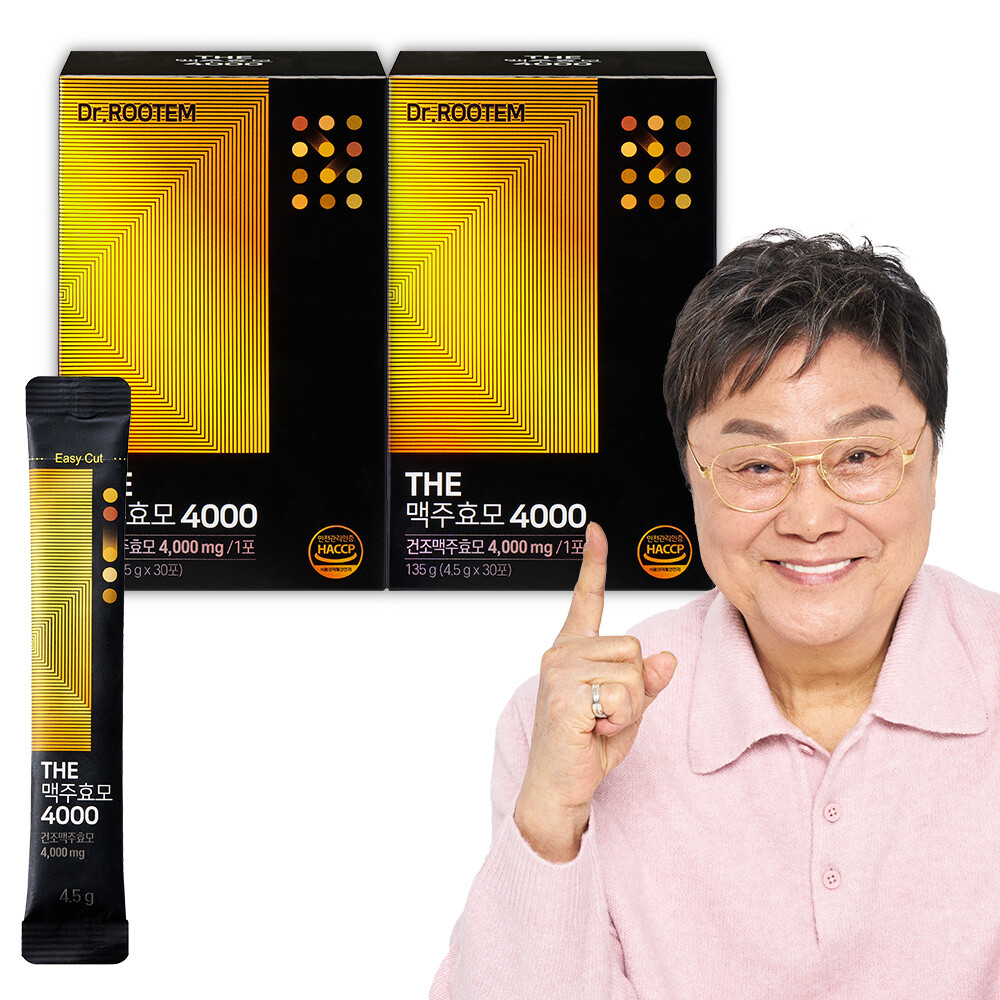 네추럴웨이 닥터루템 더 맥주효모 4000 4.5g 30포 (2개)_이미지