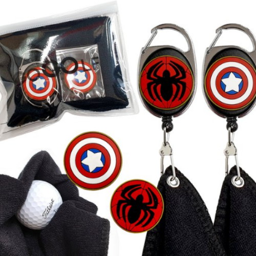 고골프 무적의 와이어 릴타올+골프볼마커