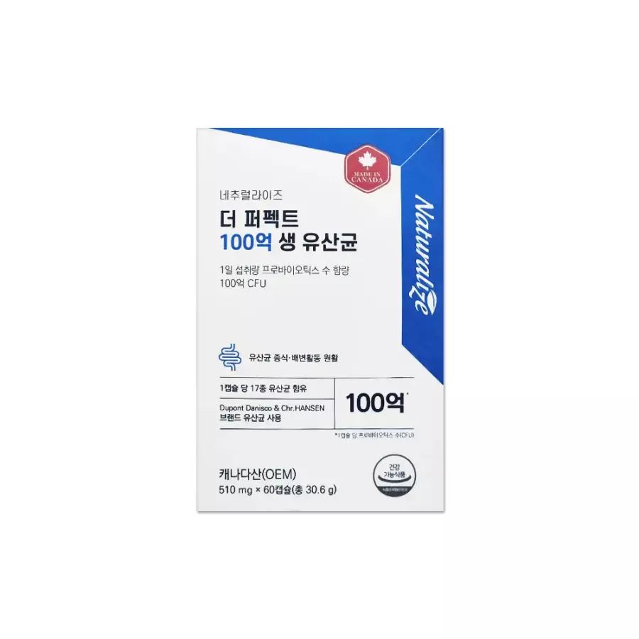 더 퍼펙트 100억 생 유산균 60캡슐