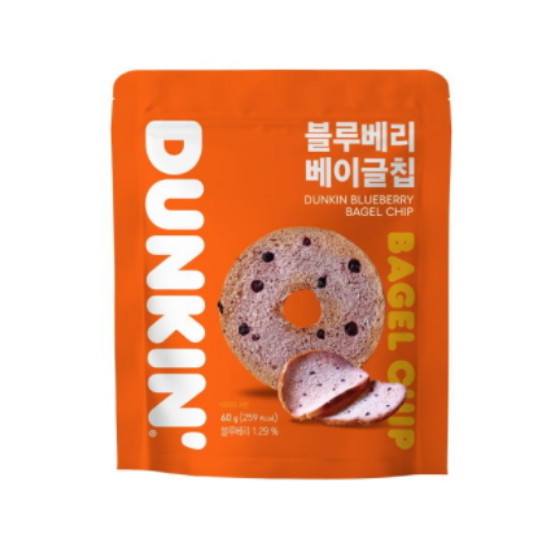 블루베리 베이글칩 60g 12개
