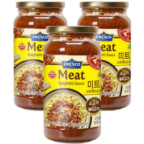 프레스코 미트 스파게티소스 600g (3개)_이미지
