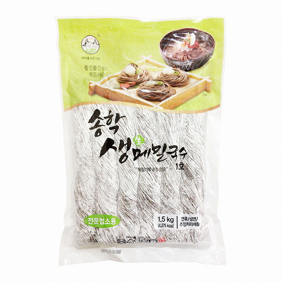 송학식품 송학 생메밀국수 1호 1.5kg (1개)_이미지