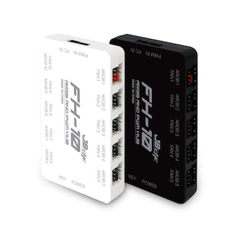 JBCNC FH-10 ARGB AND PWM HUB