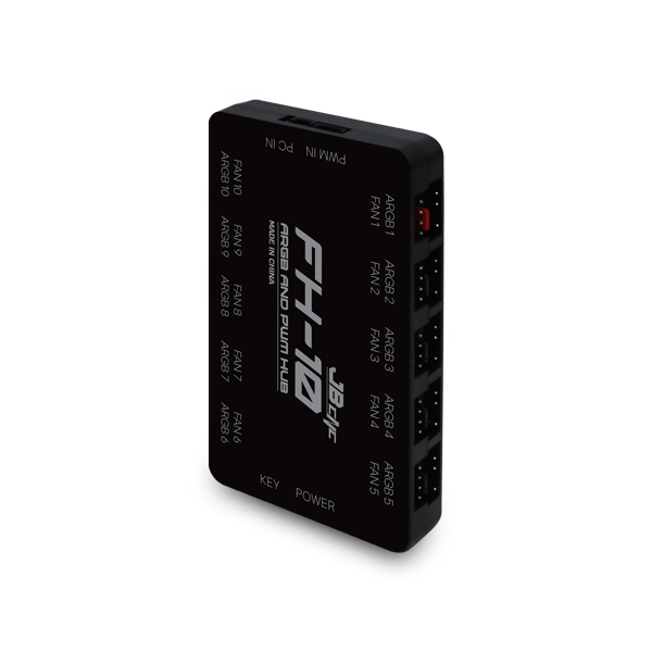 JBCNC FH-10 ARGB AND PWM HUB (블랙)_이미지
