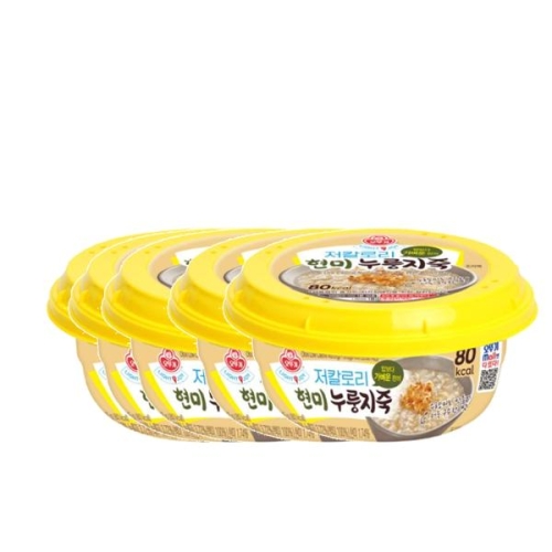 오뚜기 저칼로리 현미누룽지죽 215g (10개)_이미지