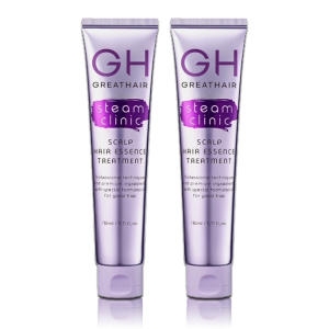 GH 그레이트헤어 스팀 클리닉 스칼프 헤어에센스 트리트먼트 110ml (2개)_이미지