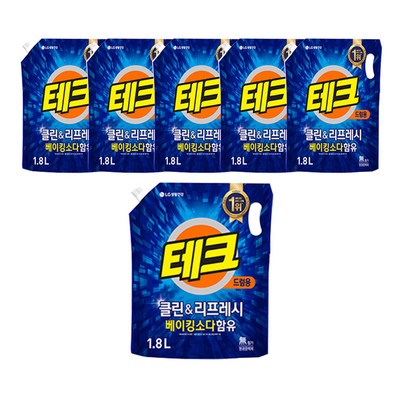 LG생활건강 테크 클린 앤 리프레시 겸용 8L (6개)