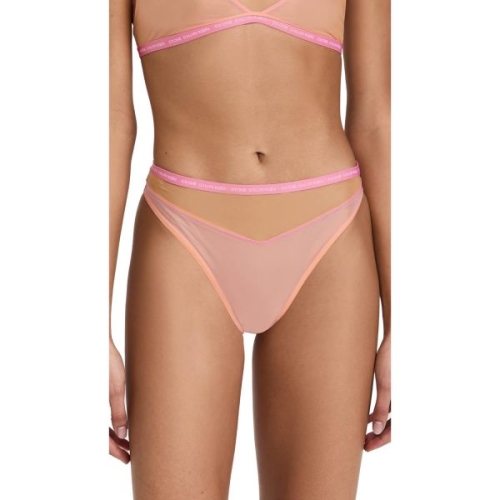 여성 Ck 원 쉬어 프라이드 하이 웨이스트 탱가 645509