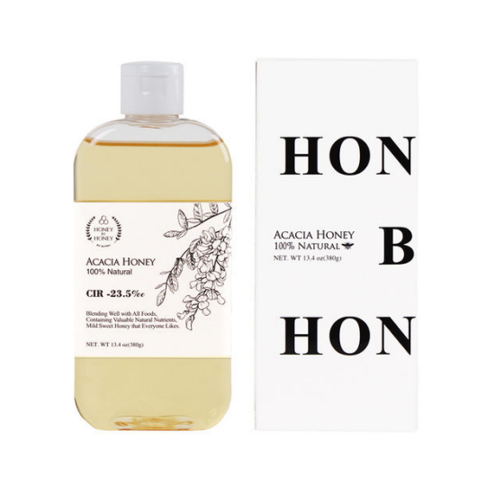 새턴주식회사 허니바이허니 천연 아카시아꿀 380g (1개)
