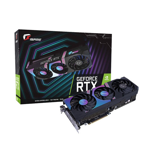 COLORFUL iGame 지포스 RTX 3080 Ultra OC D6X 10GB LHR_이미지