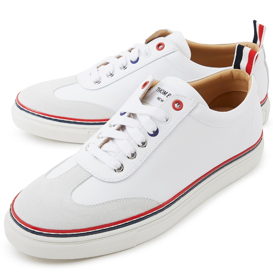 톰브라운 삼선 스니커즈 MFD137A 06107 100_이미지