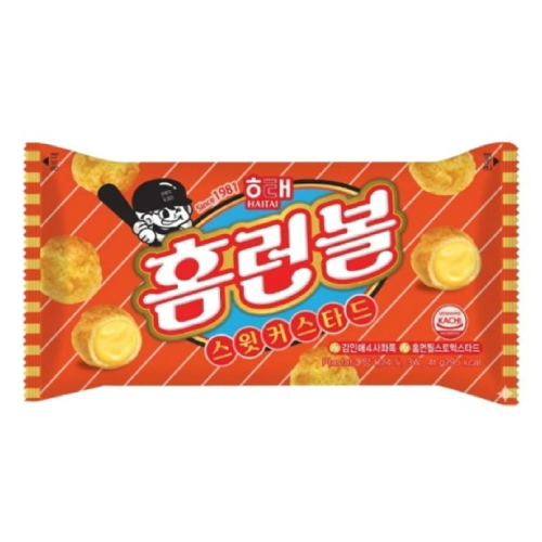해태제과 홈런볼 스윗커스타드 41g (3개)_이미지