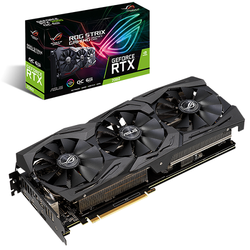 ASUS ROG STRIX 지포스 RTX 2060 O6G GAMING D6 6GB