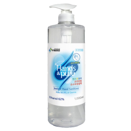 핸즈앤퓨어 프리미엄 손소독제 1000ml