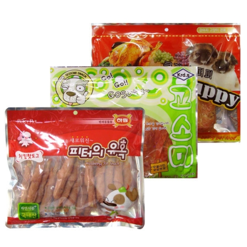하림 애견 간식 3종 세트 (종류선택)
