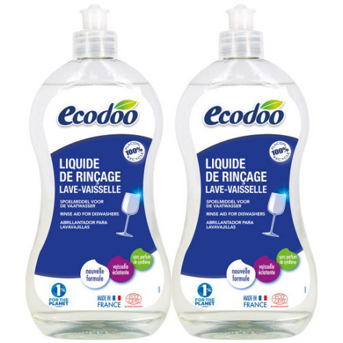 EKIBIO 에코두 천연 자동식기세척기 린스 500ml (2개)_이미지