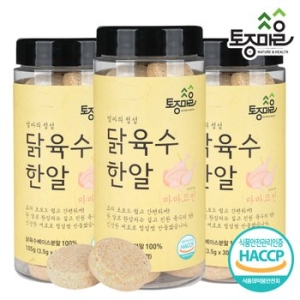 토종마을 마마코인 닭육수한알 105g(3.5gx30입) (3개)
