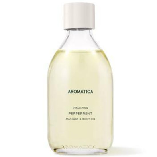 아로마티카 어웨이크닝 바디오일 페퍼민트 앤 유칼립투스 100ml (1개)_이미지