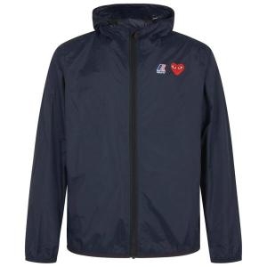 꼼데가르송 플레이 X 까웨 풀 집업 쟈켓 네이비 AZ-J501-051-1