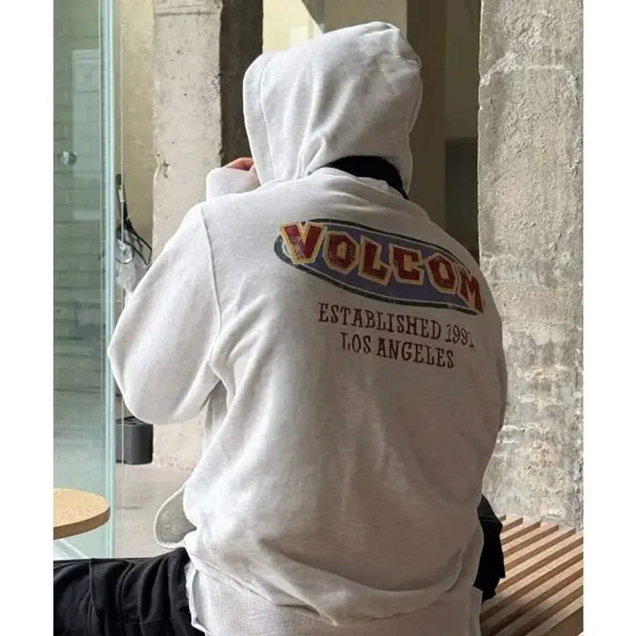볼컴 VOLCOM 스톤에이지 후드 집업아이스 그레이 VA253TR101IG 145191_이미지