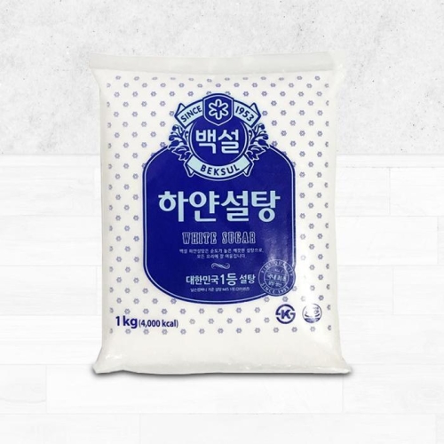 백설 하얀설탕 1kg (7개)_이미지