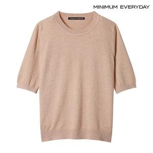 미니멈 에브리데이라운드 5부 니트 EB1KT015D_이미지