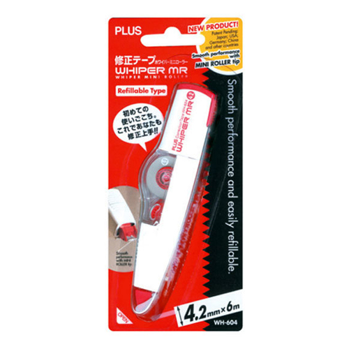 플러스 화이퍼 MR WH-604 수정테이프 (1개)