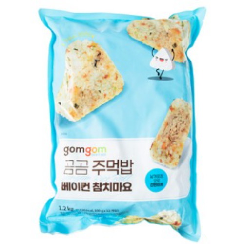 곰곰 주먹밥 베이컨 참치마요 1.2kg (1개)_이미지