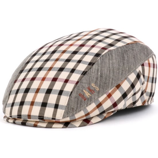 닥스 체크 헌팅캡 DK35MHA001_이미지