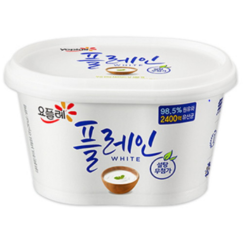 빙그레 요플레 플레인 화이트 430g (5개)_이미지
