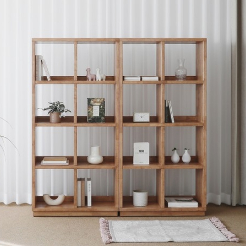 베이직가구 블랙러버 AE1형 책장 세트 1600 (65cm)