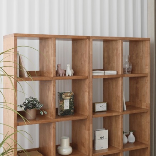 베이직가구 블랙러버 AE1형 책장 세트 1600 (65cm)_이미지