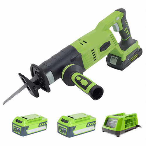 그린웍스 G-24 컷소 (4.0Ah, 배터리 2개)_이미지