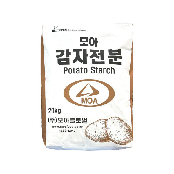 모아글로벌 모아 감자전분 20kg (1개)_이미지