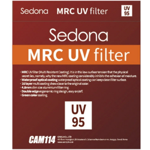세도나 MRC UV 렌즈필터 (95mm)_이미지